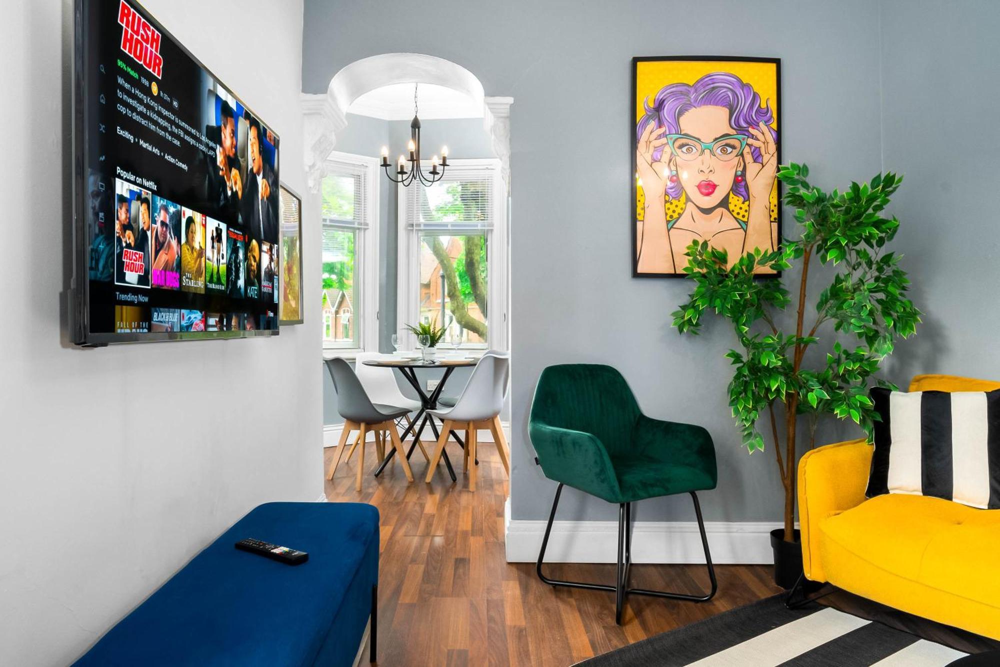 Luxury Apartment - Fast Wifi - Wolverhampton 9Apc ภายนอก รูปภาพ